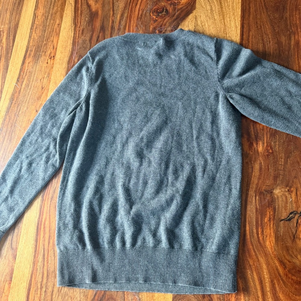 Westport 1962 Gray French Bulldog Sweater Sequin Snowflake Small - Picture 9 of 9